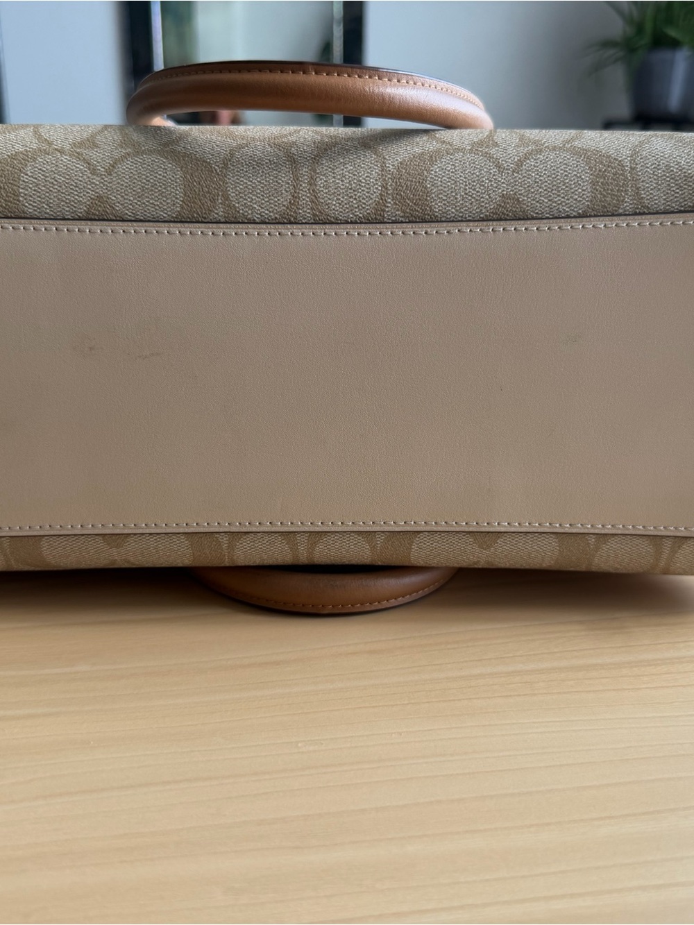 Coach Darcie Carryall Signature Bag - Picture 7 of 8